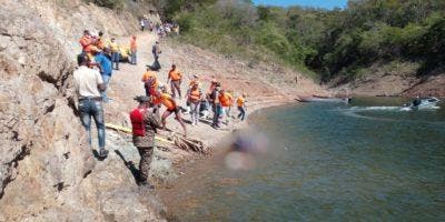 Defensa Civil recupera cuerpos de haitianos ahogados en Presa de Monción