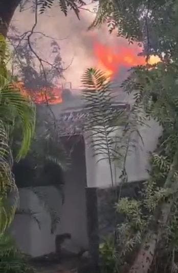 Incendio afecta otra vez hotel Casa Bonita en Barahona