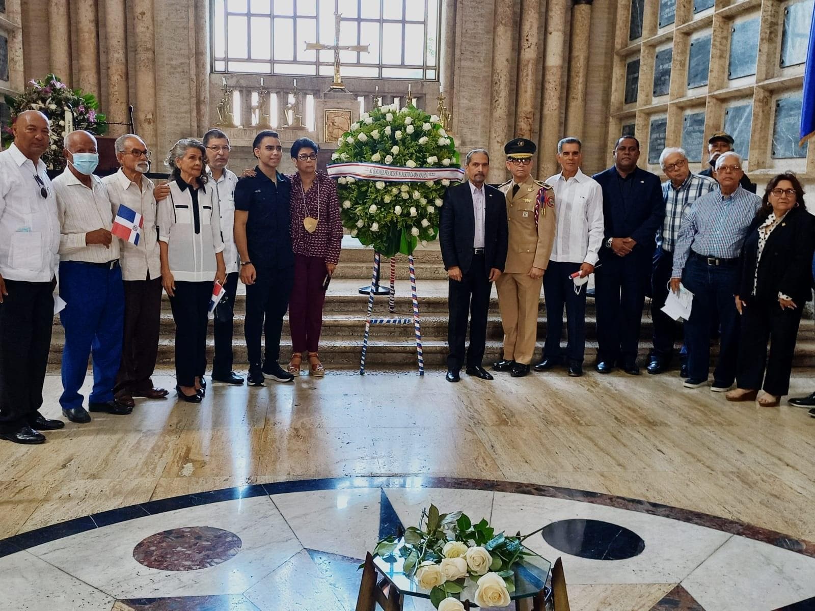Efemérides Patrias realiza acto en memoria del expresidente Francisco Alberto Caamaño Deñó