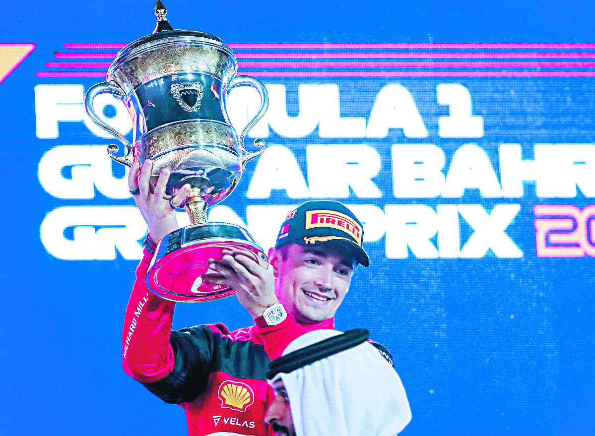 Leclerc gana en inicio temporada  F1 Bahréin