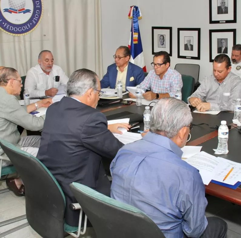 Directivos de la Fedogolf en asamblea anual ordinaria