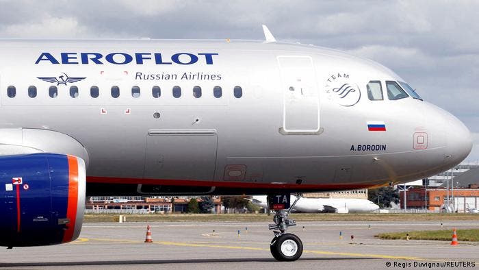 Aeroflot, la principal aerolínea rusa, anulará todos sus vuelos internacionales a partir del 8 de marzo