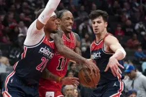 Bulls vencen a Wizards y se colocan quintos del Este