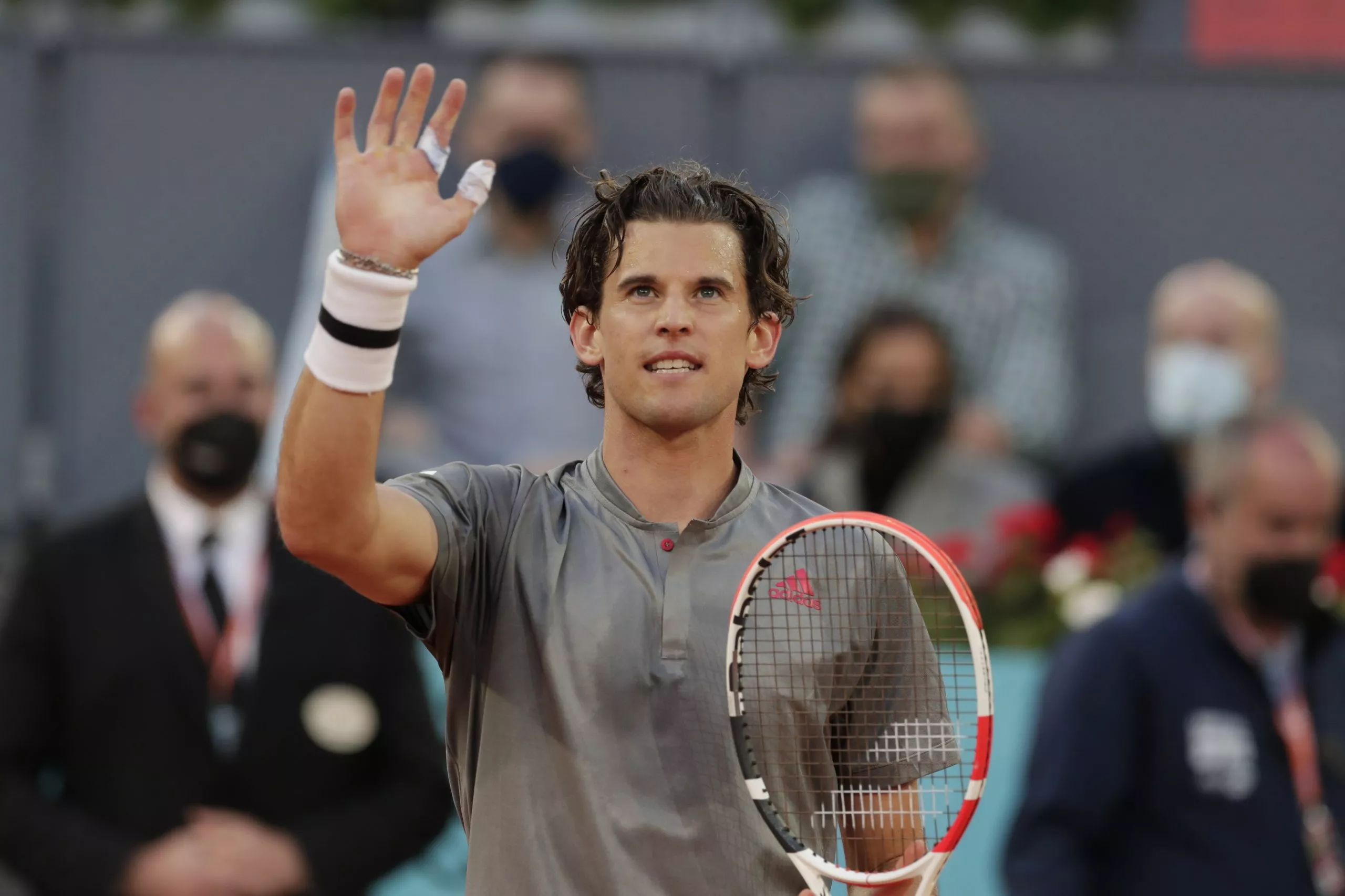 Thiem positivo por COVID tras primer partido en 9 meses