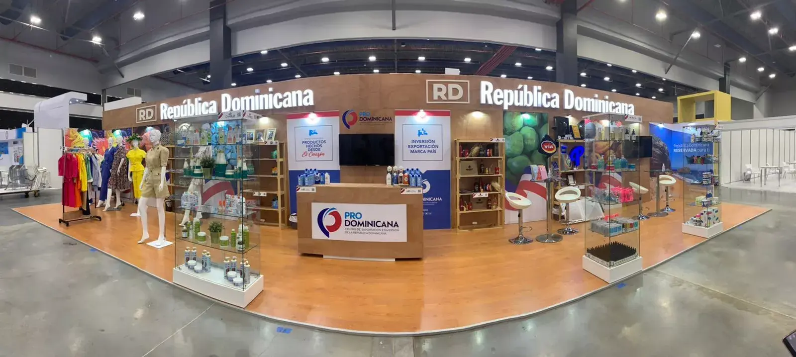 RD expone sus productos en feria Expocomer en Panamá