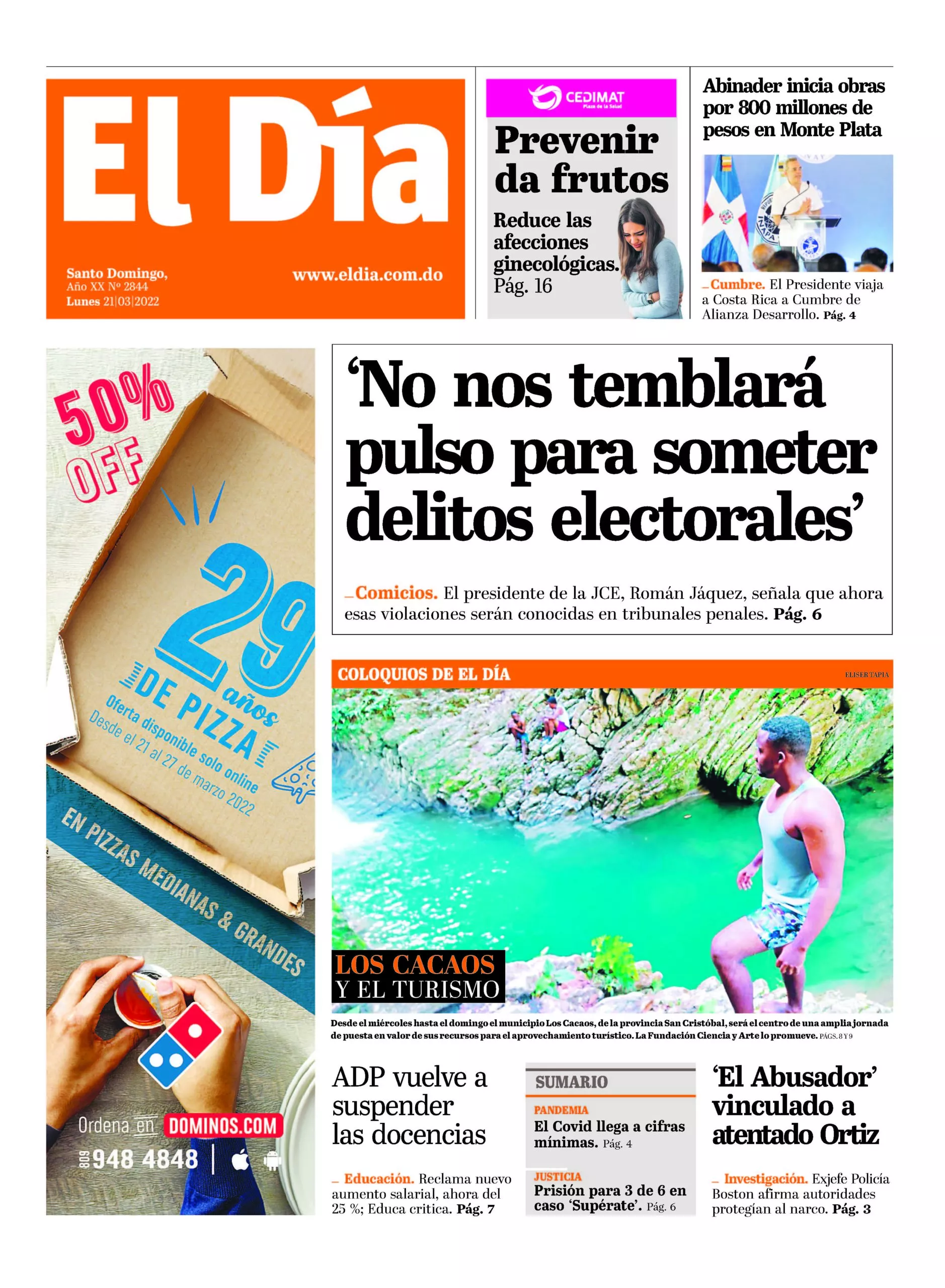 Portada impresa