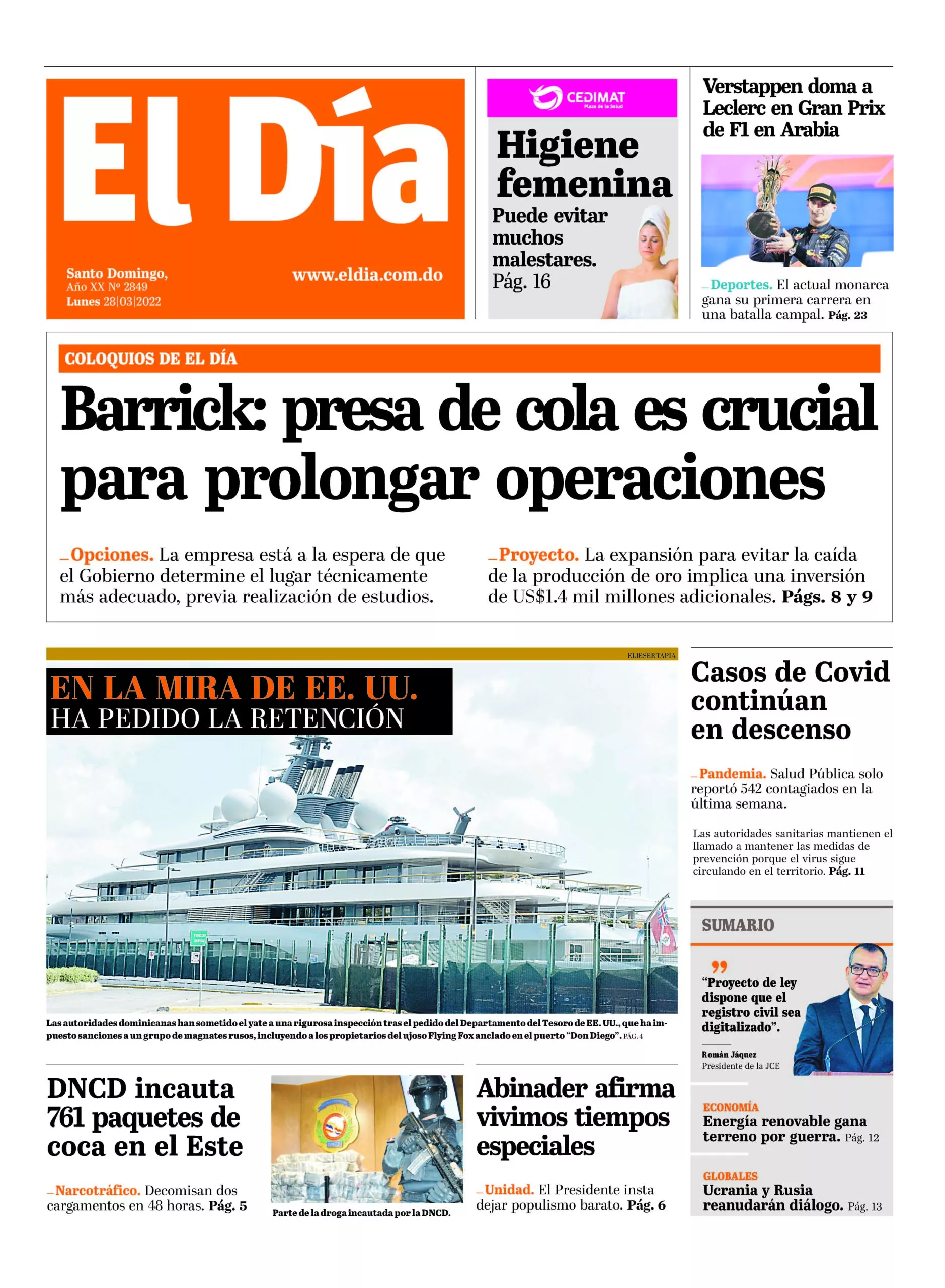 Portada impresa