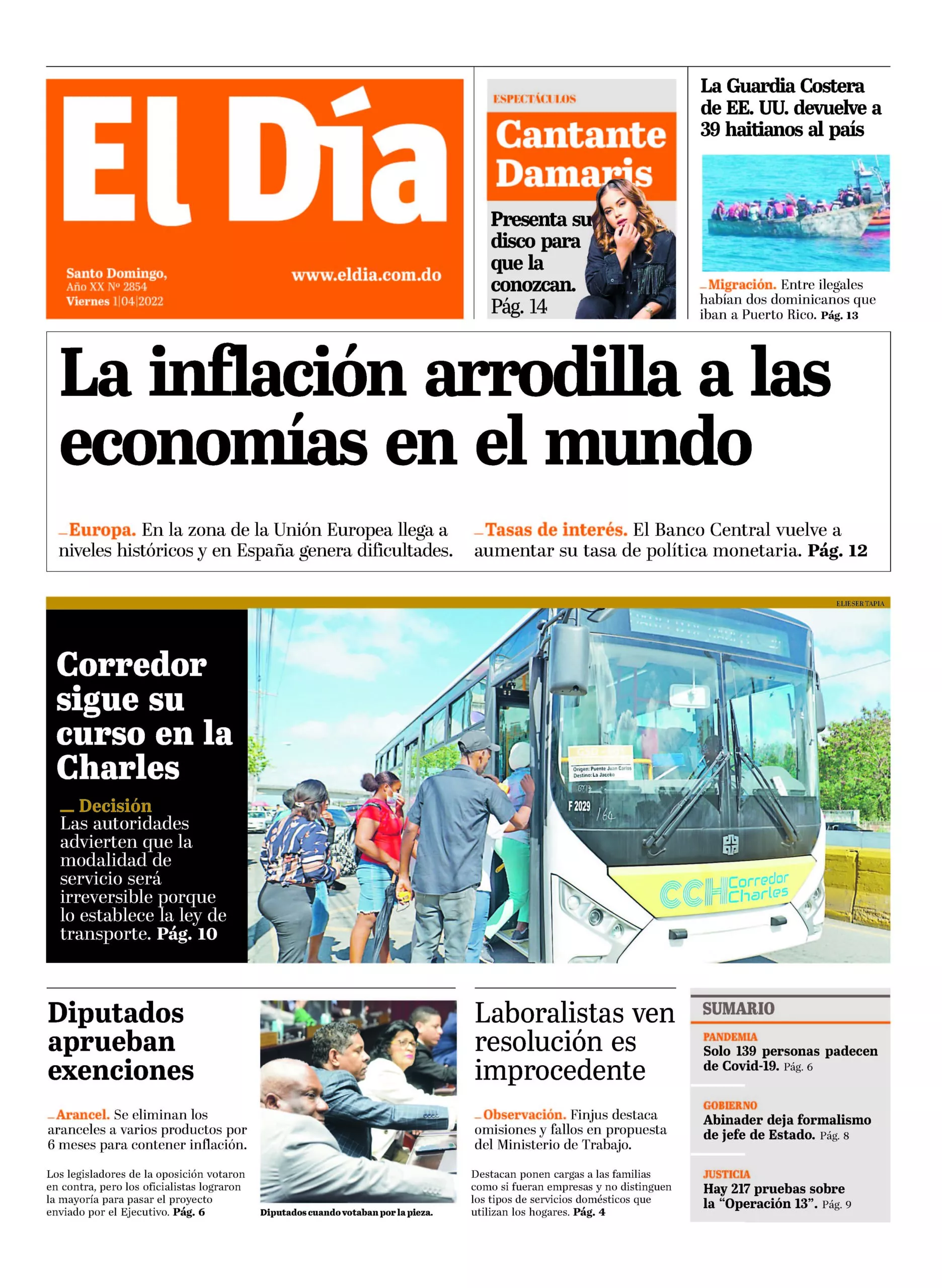 Portada impresa