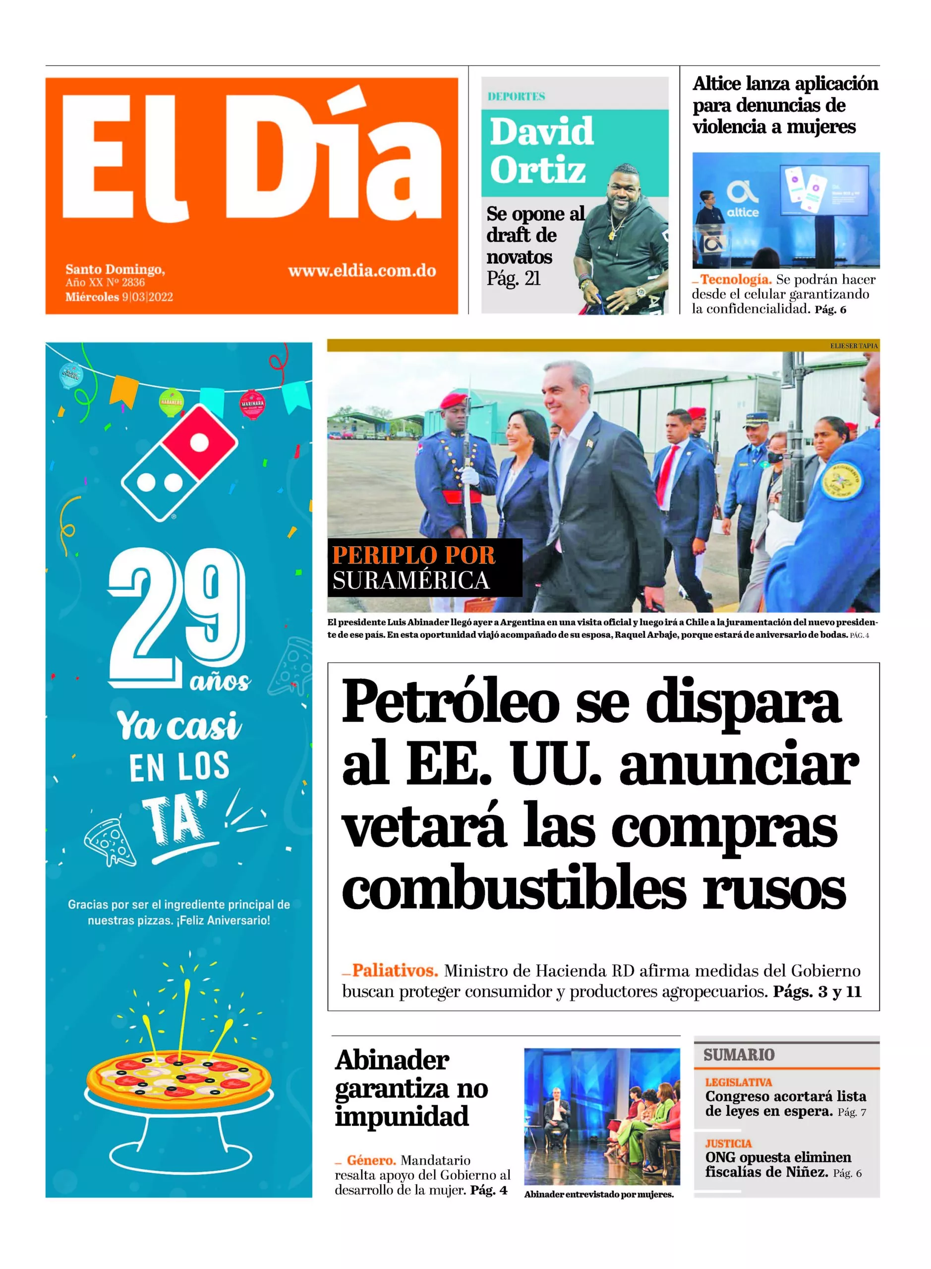 Portada impresa
