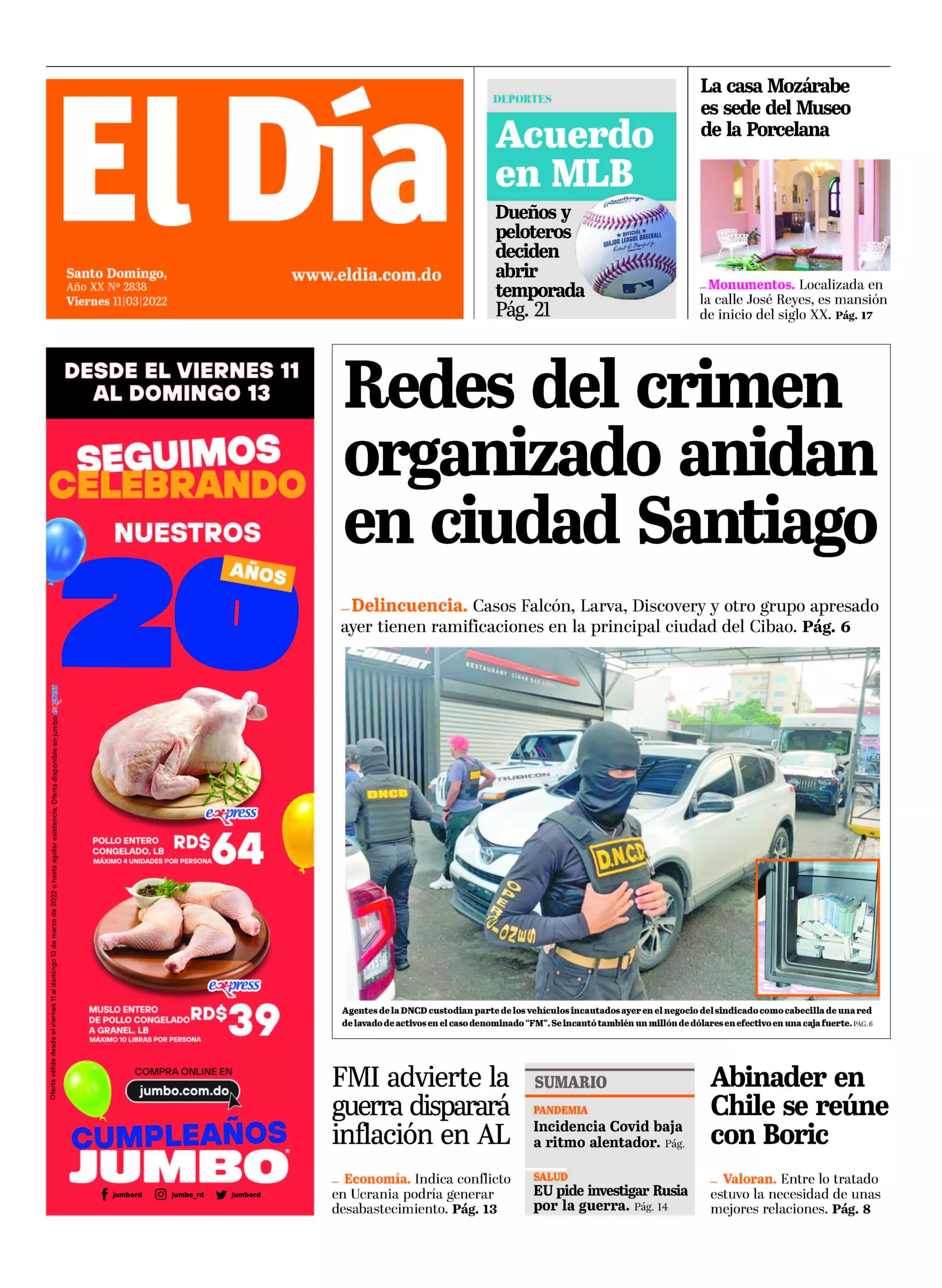 Portada impresa