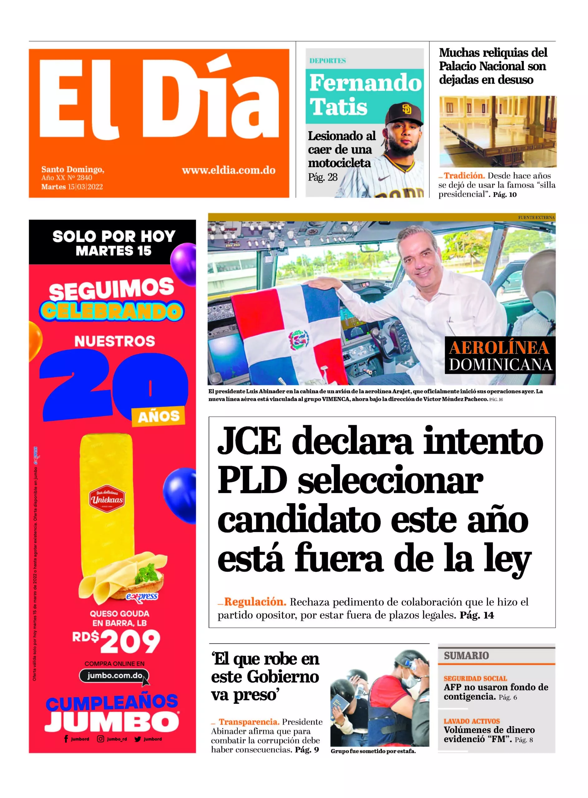 Portada impresa