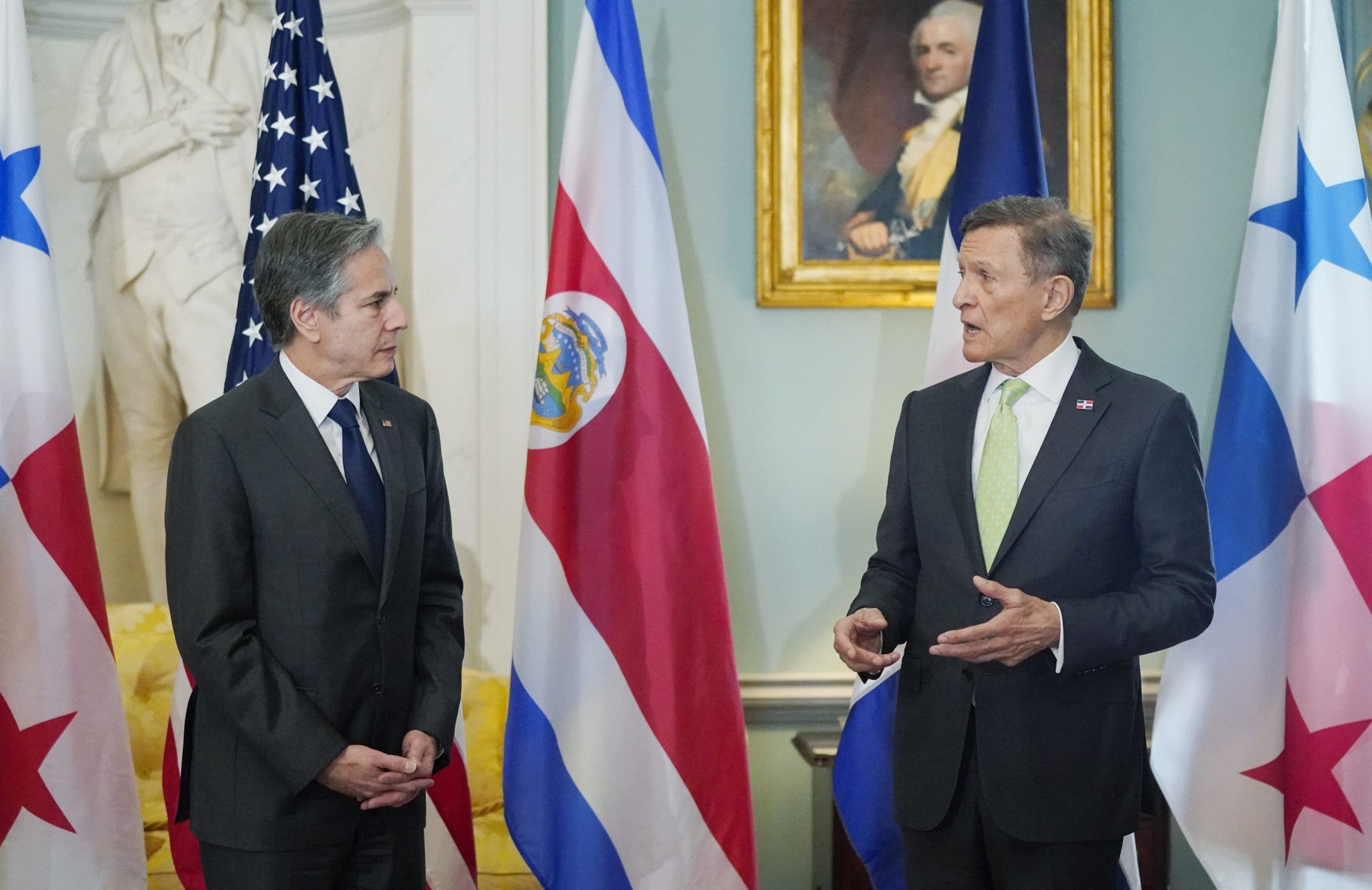 Blinken apoya la alianza prodemocracia de Panamá, Costa Rica y R. Dominicana