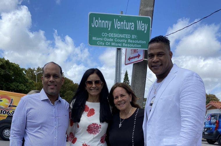 Miami honra a Johnny Ventura con una calle en su nombre