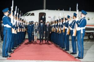 Abinader llega a Santiago de Chile para toma posesión del presidente Gabriel Boric Font