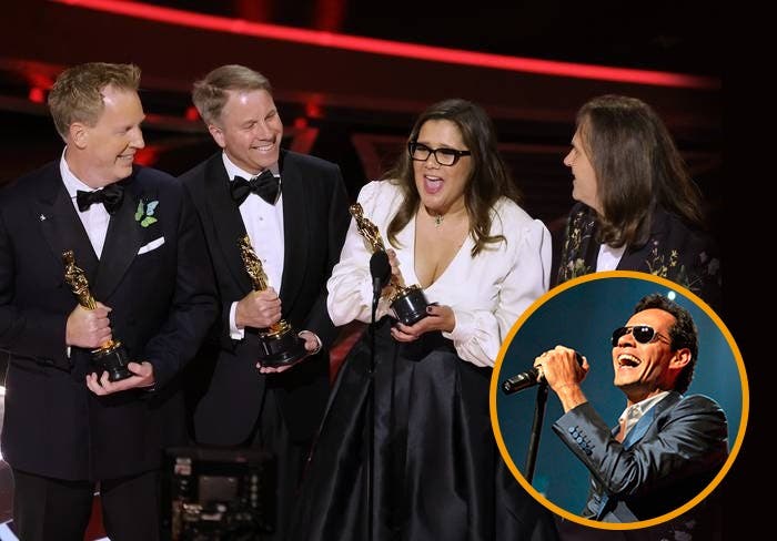Revuelo en las redes: colocan canción de Marc Anthony cuando ganó el Oscar «Encanto»