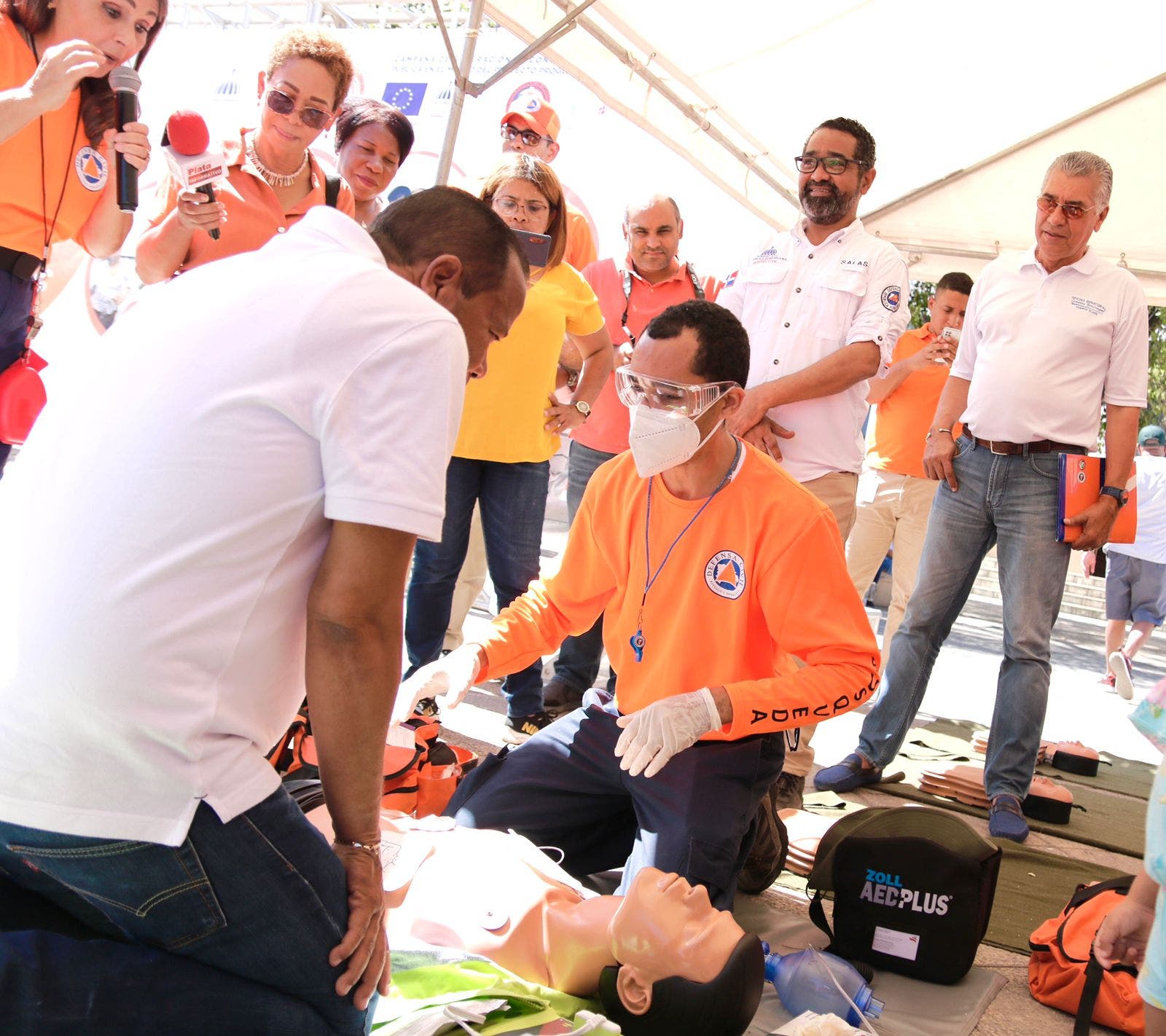 Defensa Civil lanza campaña “aprendiendo a salvar vidas”