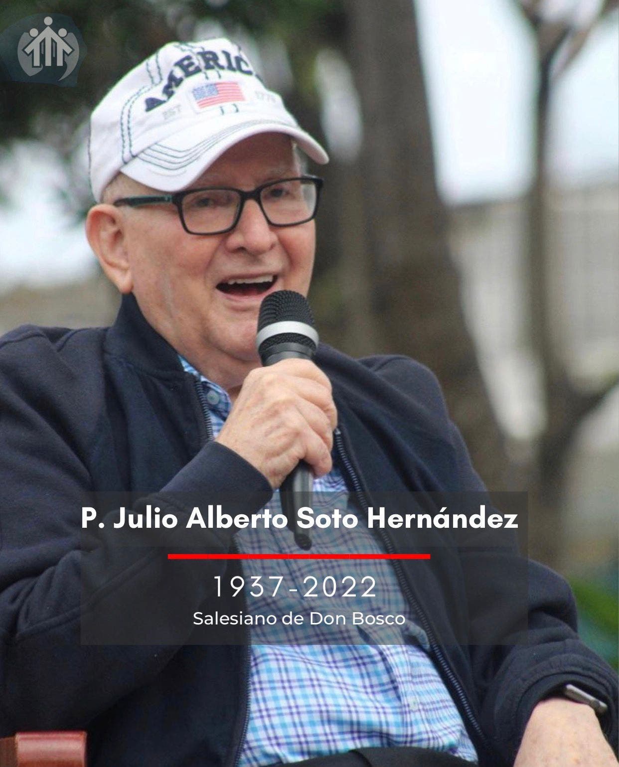 Fallece padre Julio Alberto Soto Hernández