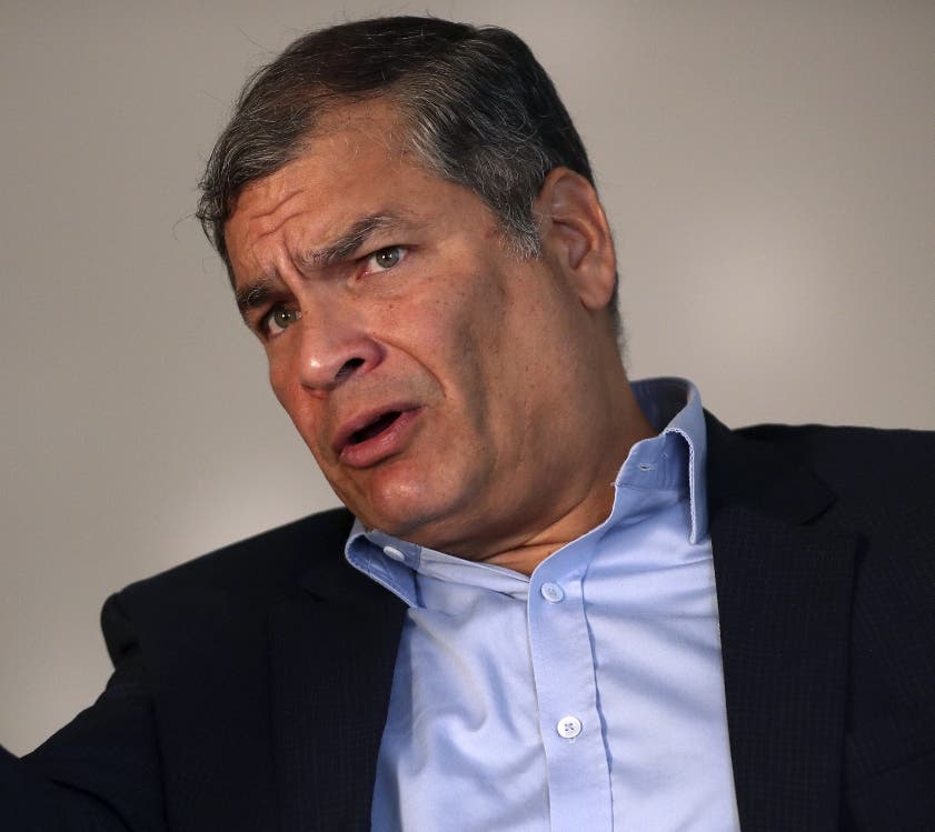 Rafael Correa quiere volver a la política en Ecuador