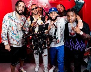 Anyelo Santiago une  a El Alfa,  French Montana, Kaly 8 y Braulio Fogón en un video