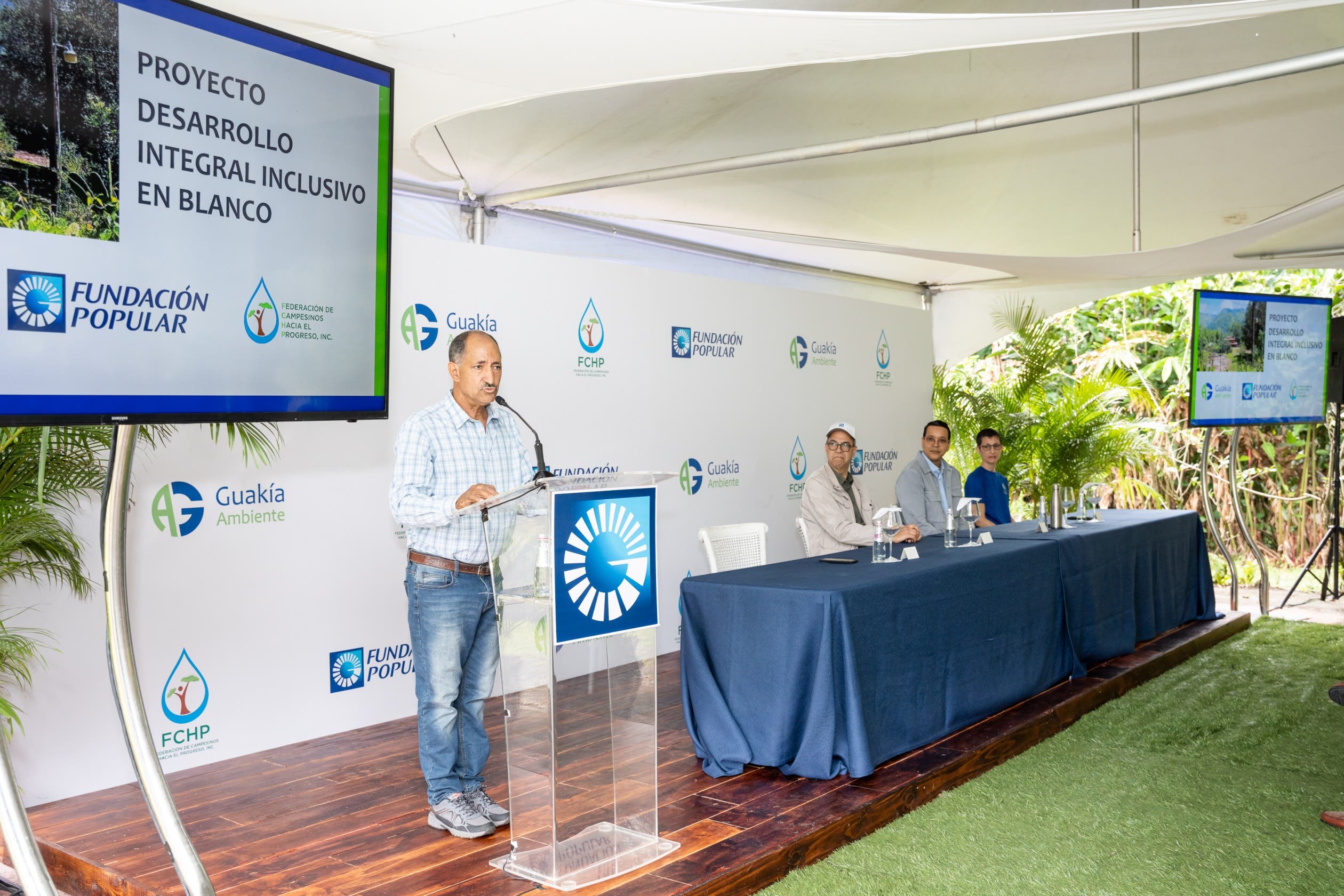 Fundación Popular inicia proyecto de comunidad sostenible en Bonao