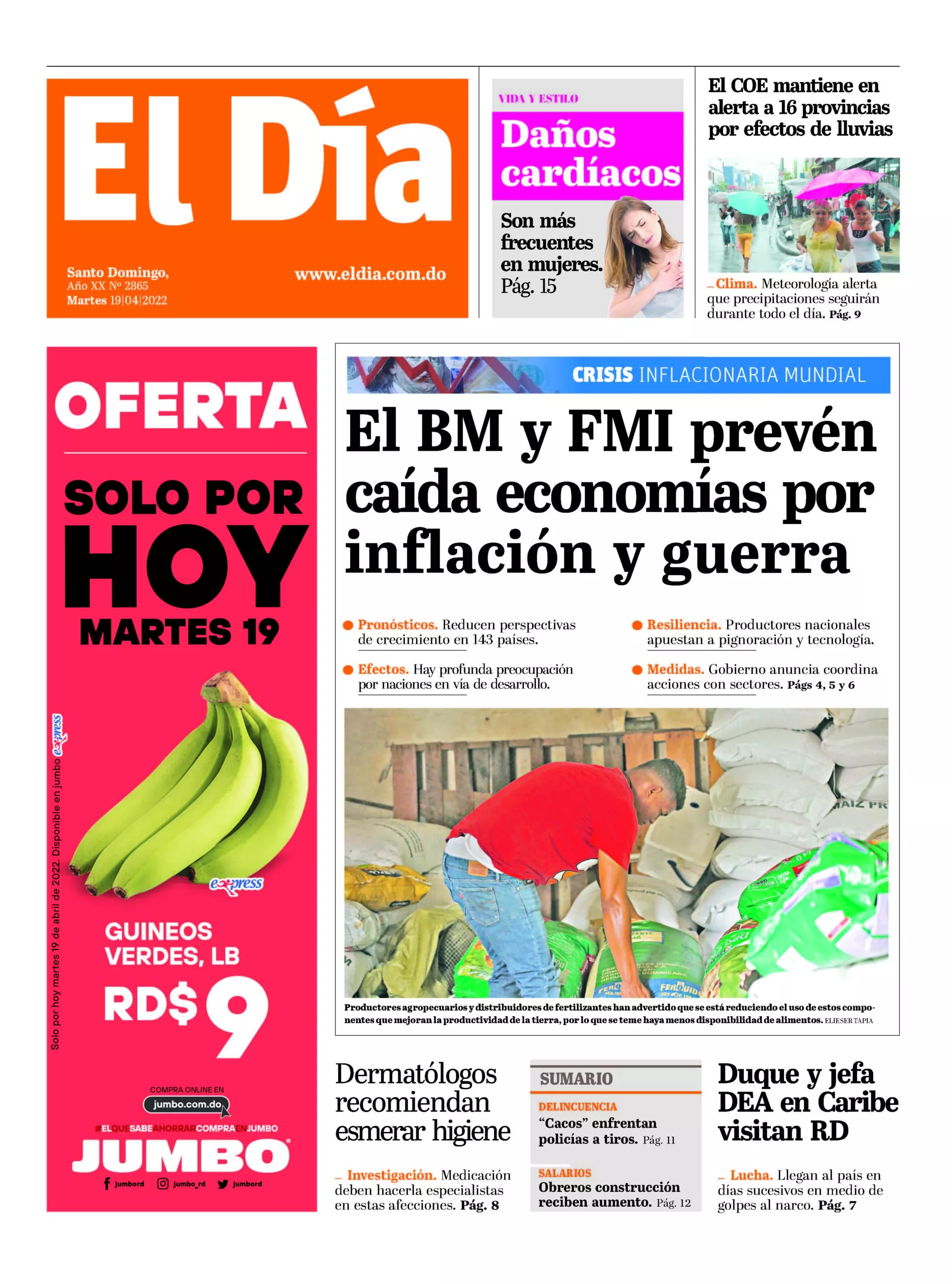 Portada impresa
