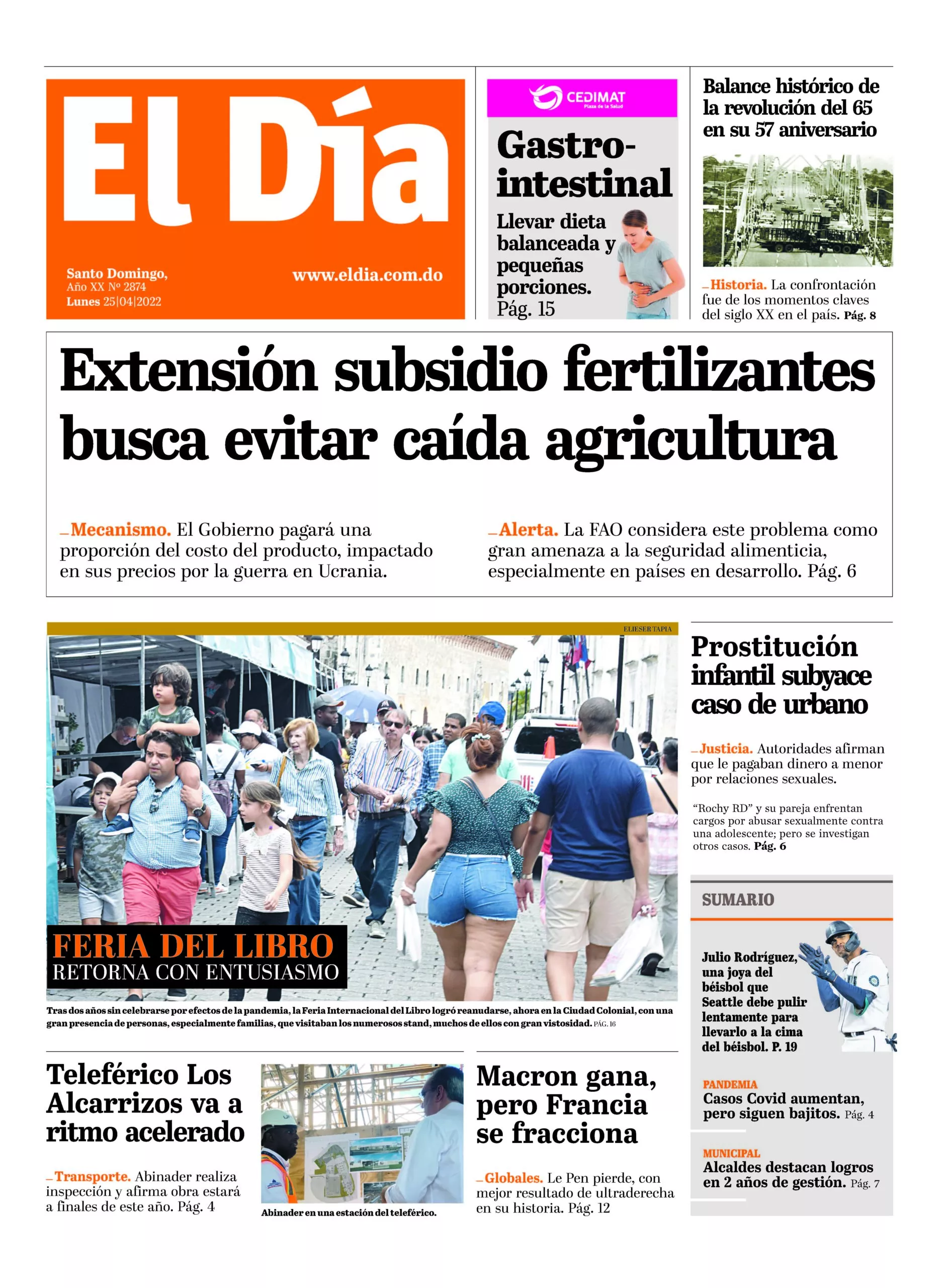 Portada impresa