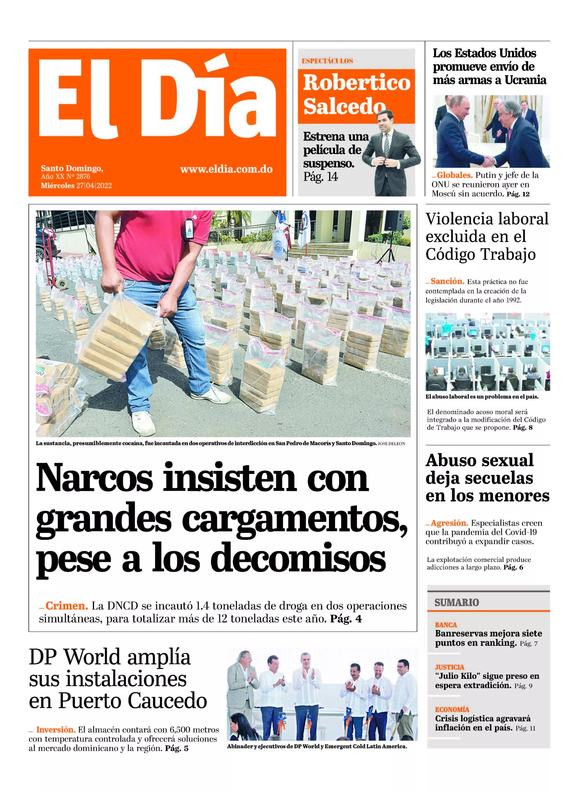 Portada impresa