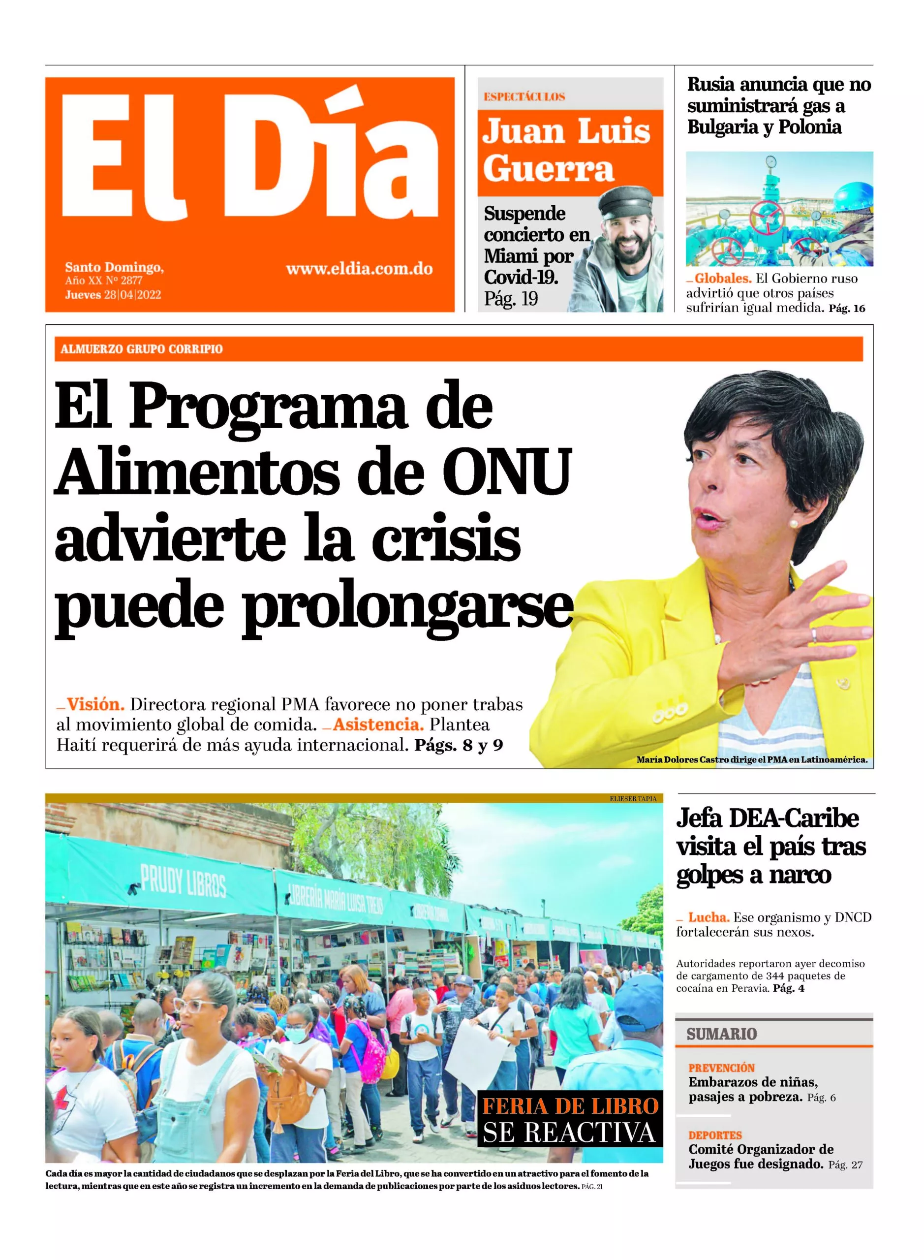 Portada impresa