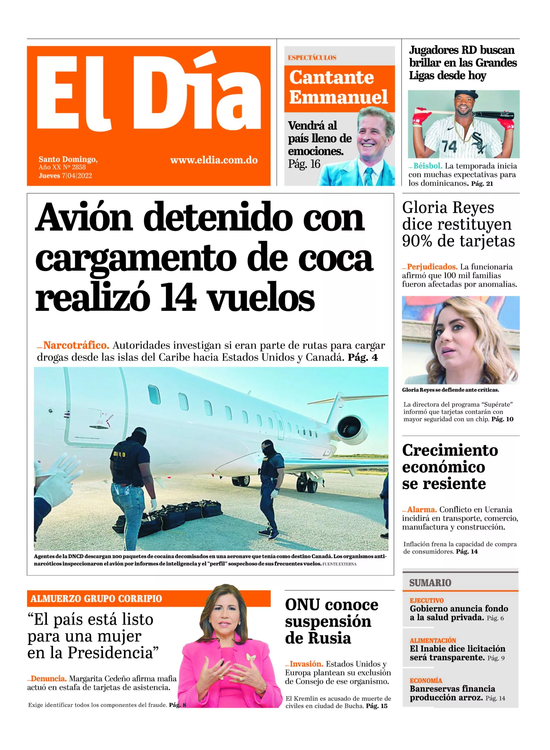 Portada impresa