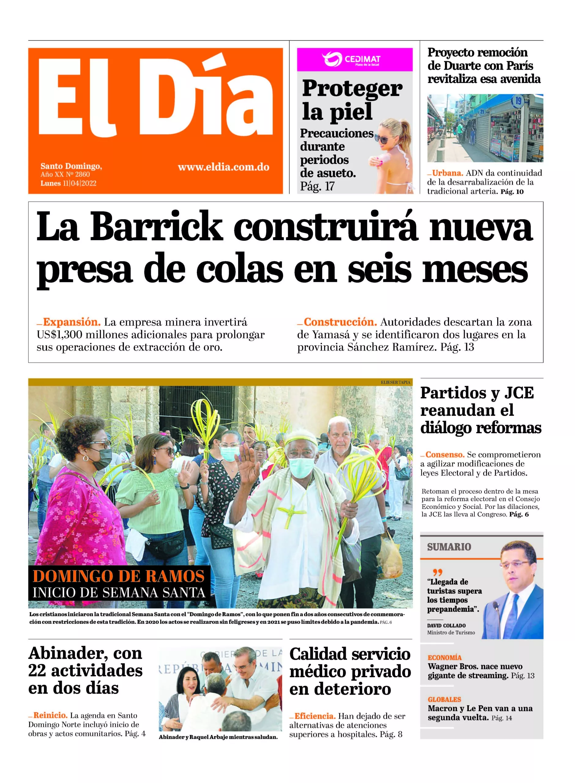 Portada impresa