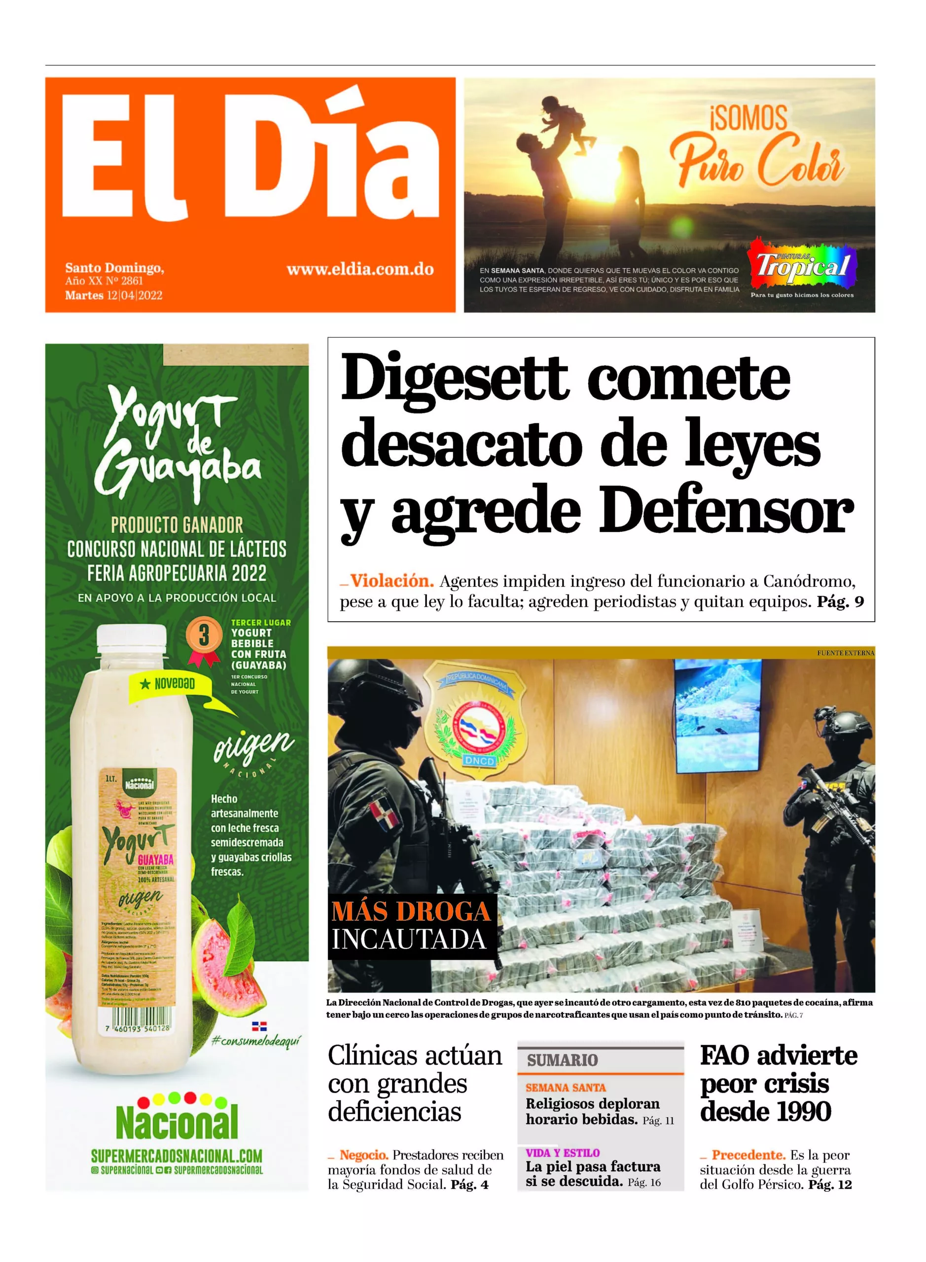 Portada impresa