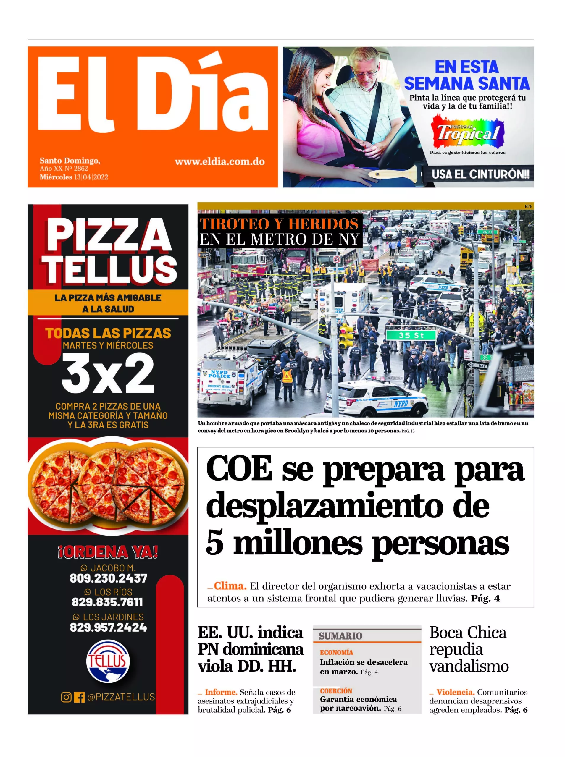 Portada impresa