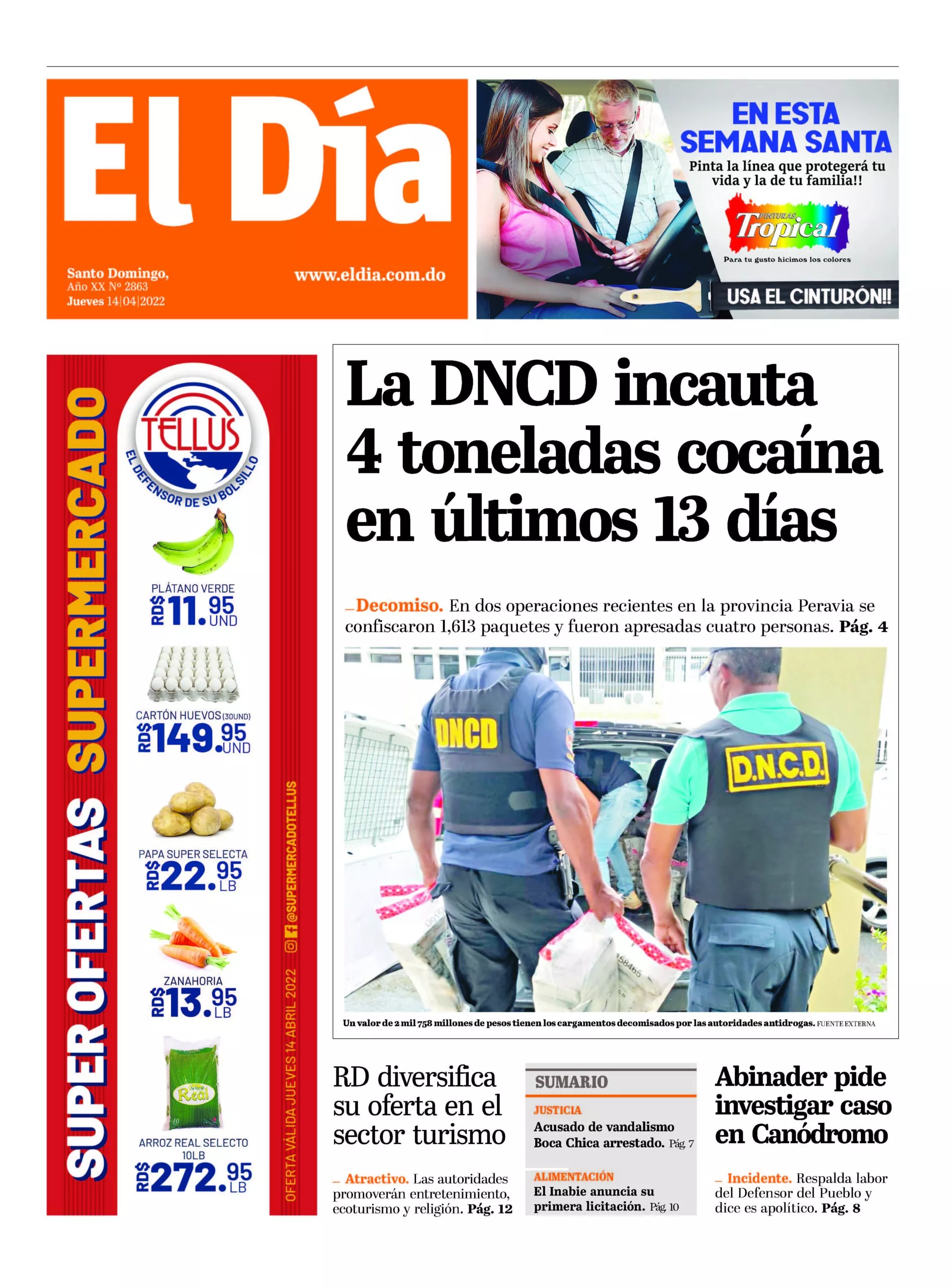 Portada impresa