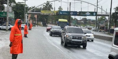 Obras Publicas informa fue regulado el tránsito en el km 22 de la autopista Duarte