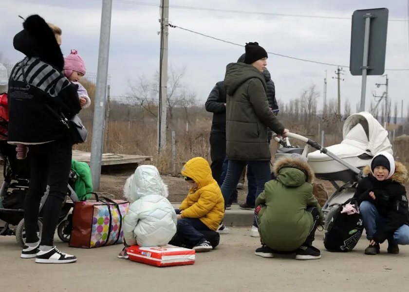 Las ONU denuncia el drama que viven las mujeres y niños en Ucrania