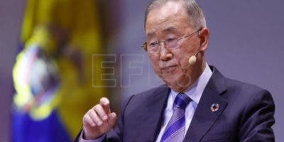 Ban Ki-moon, «muy orgulloso» de haber contribuido a la paz de Colombia