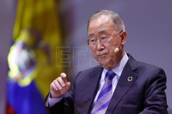 Ban Ki-moon, «muy orgulloso» de haber contribuido a la paz de Colombia