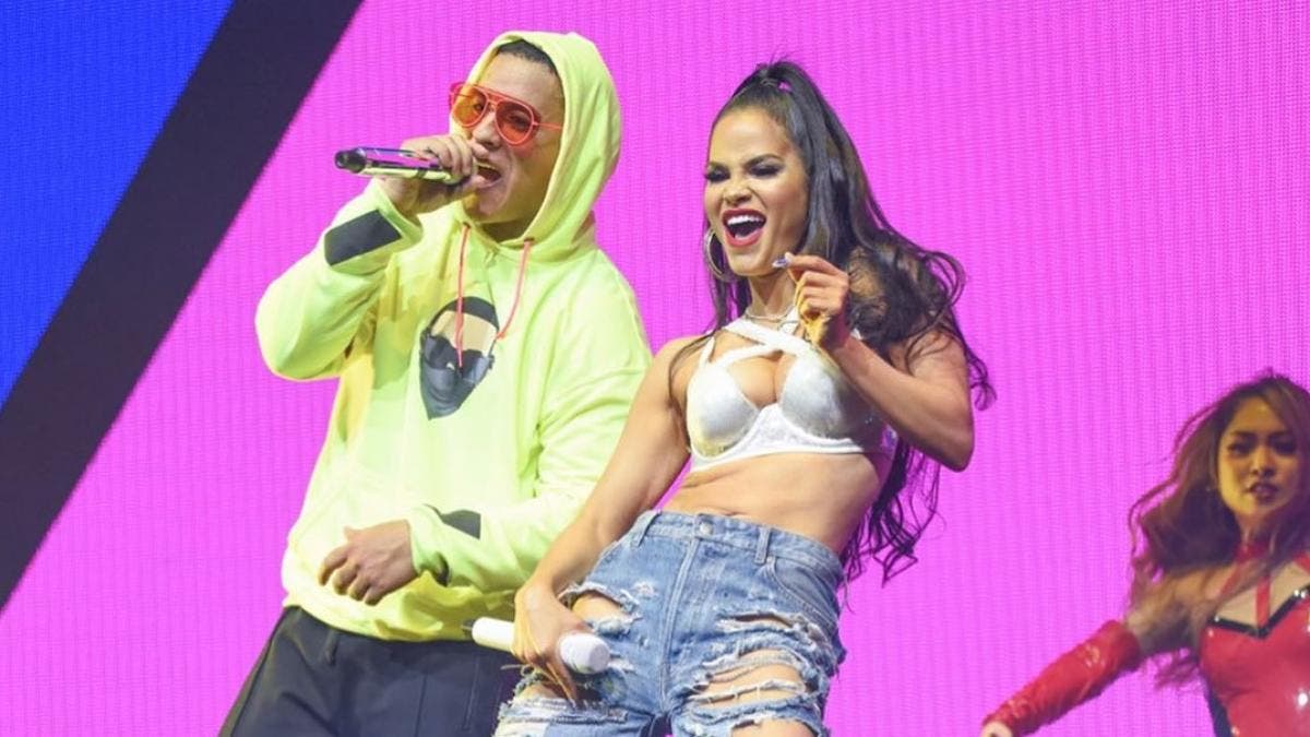 Natti Natasha y Daddy Yankee, en el festival Madrid