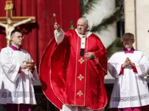 El papa reclama una “tregua pascual” en Ucrania en el Domingo de Ramos