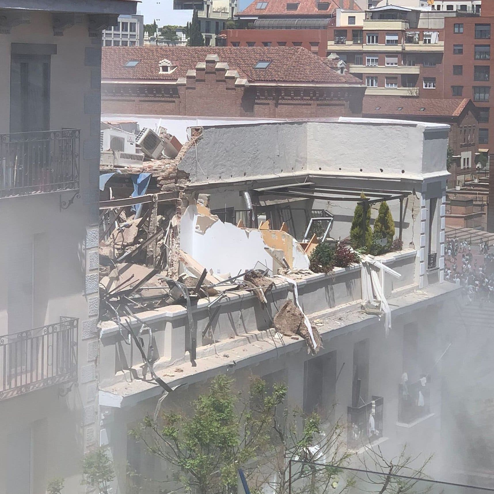Explosión en Madrid deja 2 muertos y 18 heridos