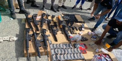 Las autoridades ocupan el cuarto arsenal de armas en lo que va de año