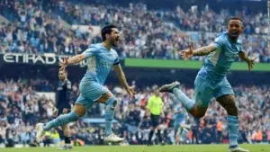 Remontada milagrosa del Manchester City frente al  Liverpool por el título de la EPL