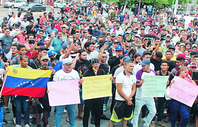 El gobierno de México ha retenido un millon de migrantes.