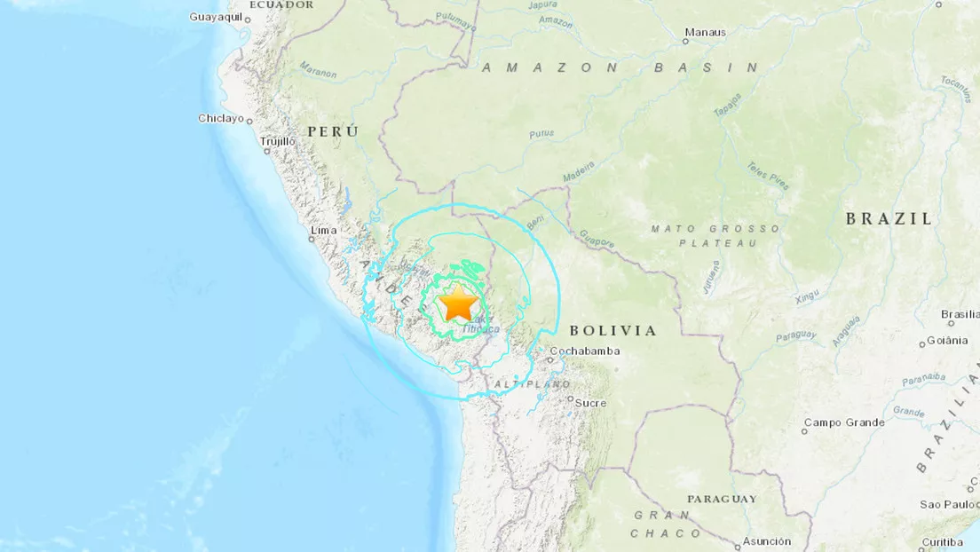 Sismo de gran intensidad sacude el sur de Perú