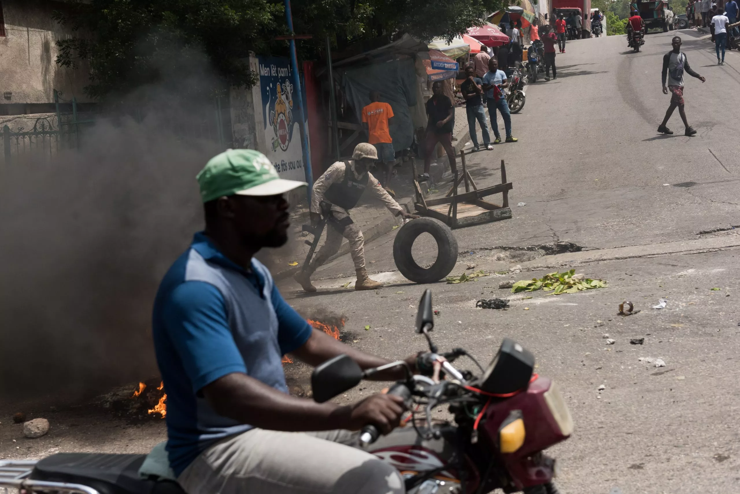 Haitianos se manifiestan en contra de los secuestros y la ola de violencia