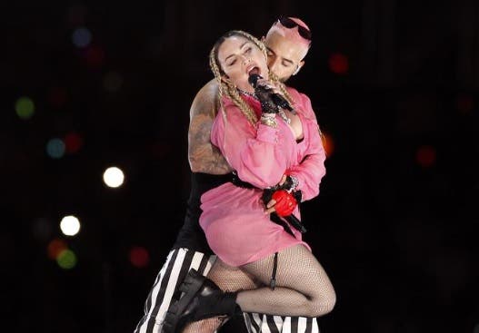 Madonna acompaña a Maluma en Colombia en celebración 10 años de trayectoria