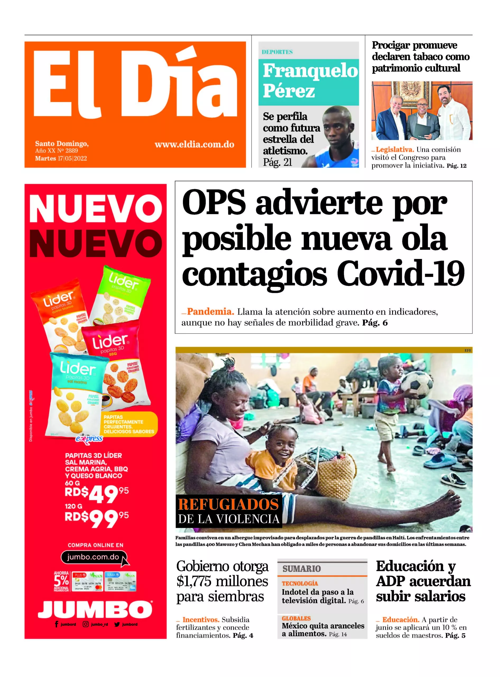 Portada impresa