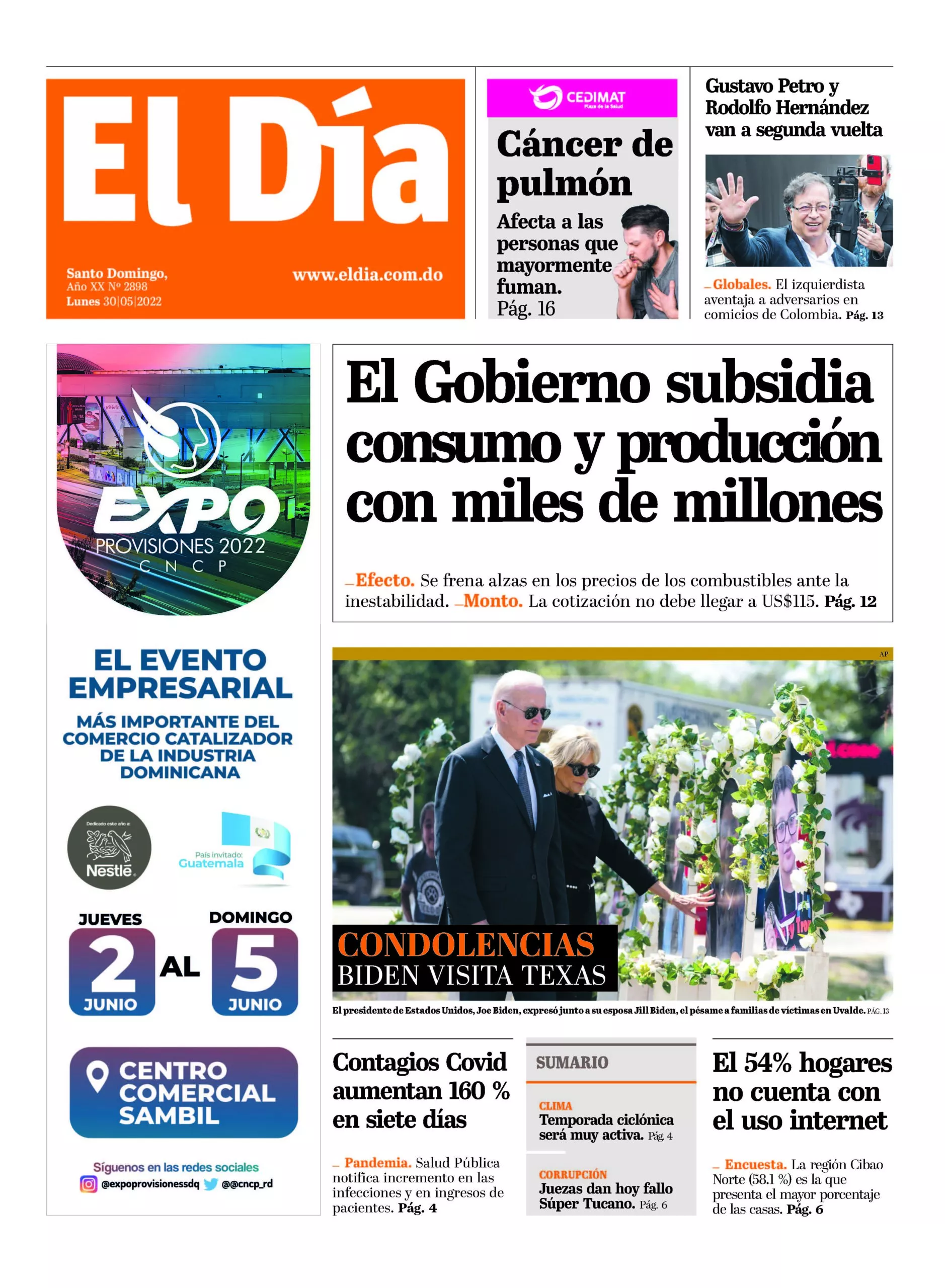 Portada impresa