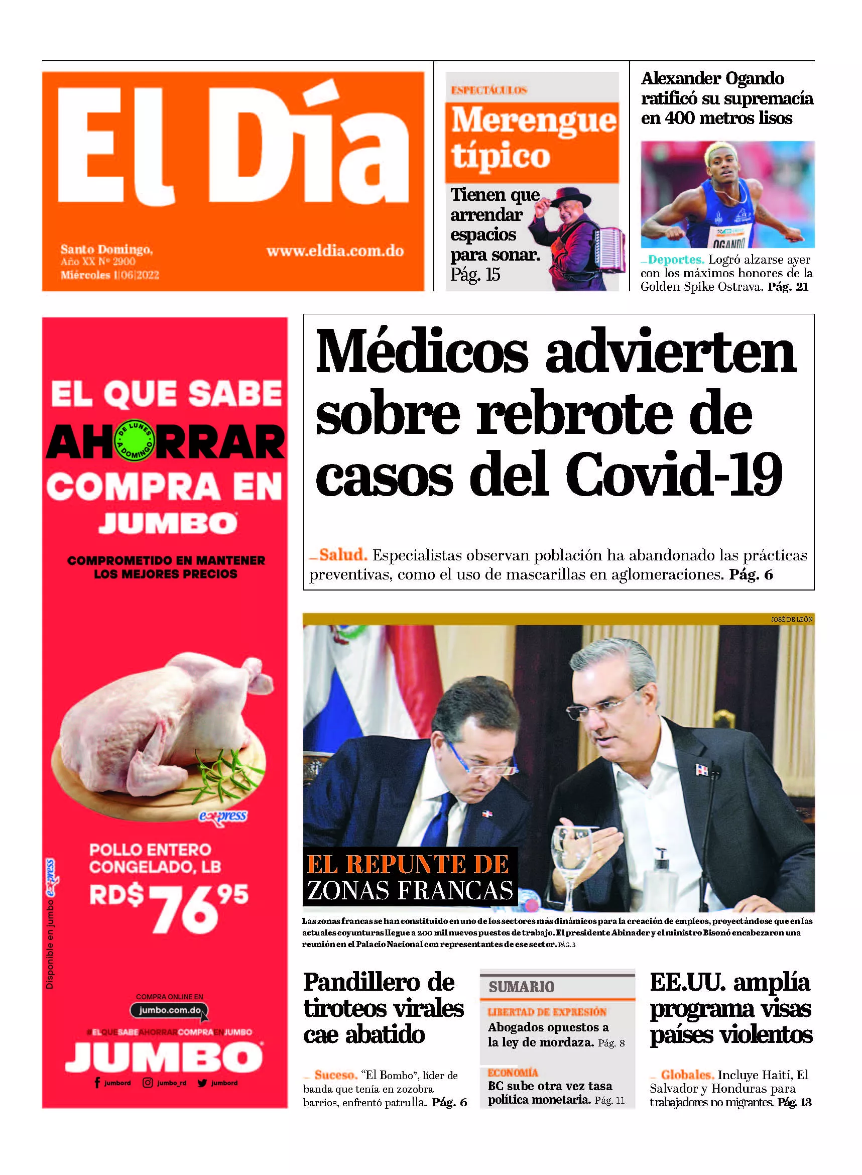 Portada impresa