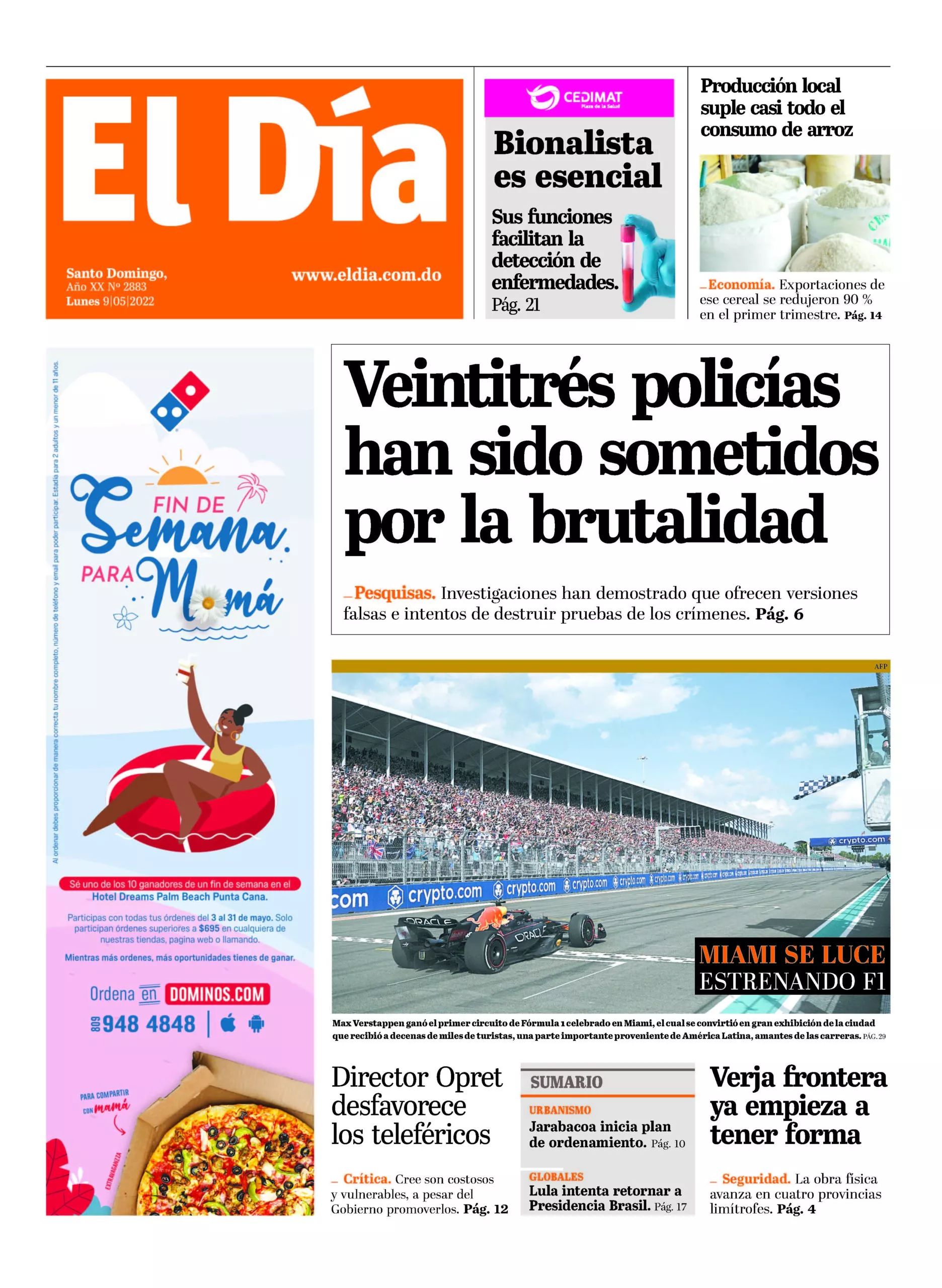 Portada impresa